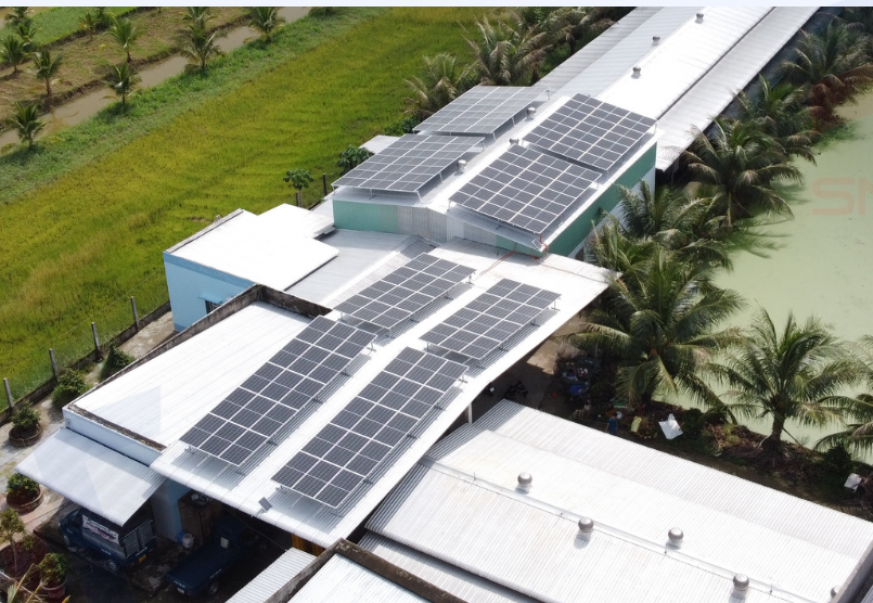 Dự án Trang trại Chăn nuôi – Bến Tre 51,75 kWp Dự án Trang trại Chăn nuôi – Bến Tre 51,75 kWp