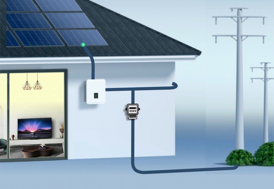 Điện mặt trời hòa lưới Điện mặt trời hòa lưới