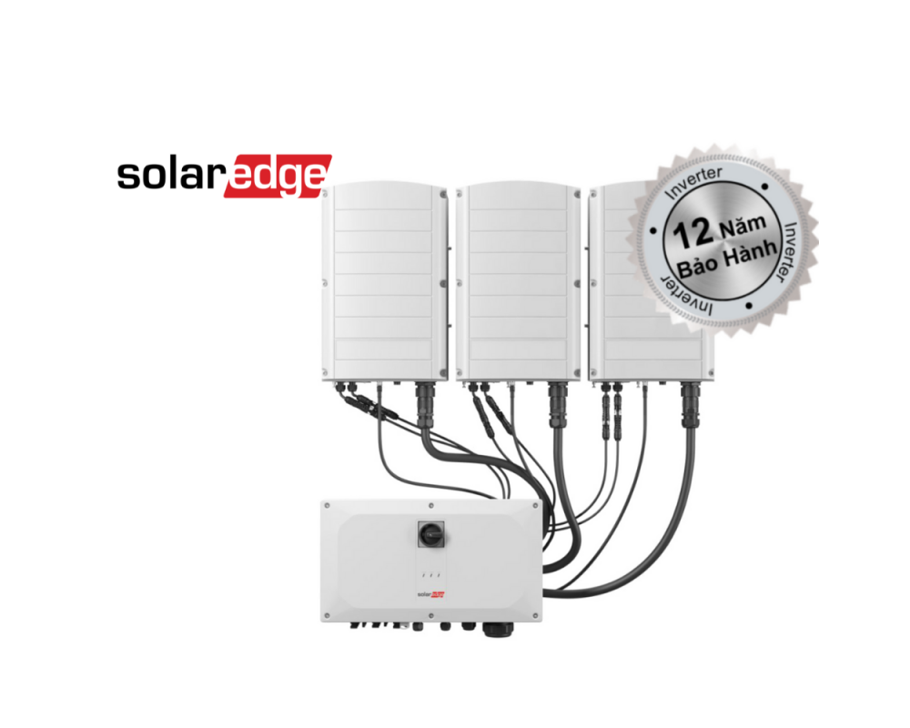 Biến tần SolarEdge 50 / 55 / 66.6 / 82.8 / 100 kW (3 pha)